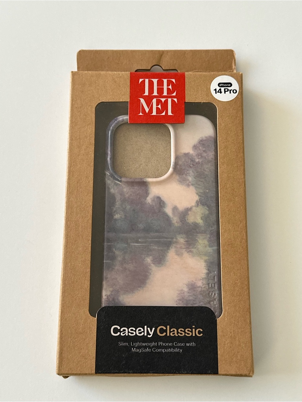 Casely Classic iPhone 14 Pro Case - The Met Claude Monet Art MagSafe